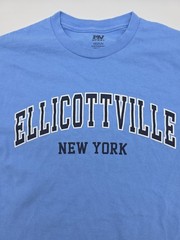 Ellicottville New York MV Sport T-shirt Men Medium Blue Tee.#46870