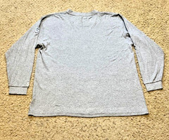 Tyndale Men Gray Fire Resistant 8 Cal HRC 2 Long Sleeve Shirt Size XLarge XL EUC