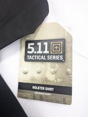 5.11 Tactical Series Holster T Shirt Small Stretch Compression Padded Pockets