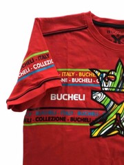 Men’s Bucheli T Shirt,Italian Style,Cotton,Slim Fit,Stretch M…..A10.A