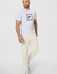 Nike Men’s NSW Futura Air Square Tee Crew Neck White Size XXL