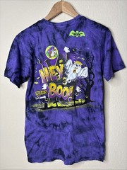 Buc-ee’s Halloween Shirt Mens Sz S Tie Dye Acid Wash Glow In The Dark Tee 2024