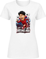Son Heung-min, South Korea Caricature Soccer 2026 T Shirt
