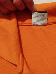 Men’s T Shirt Uneek Size S Short Sleeves Orange 24955