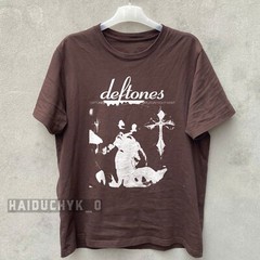 Vintage Deftones Tour Retro Unisex Russet T-shirt Size S-5XL