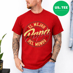 Fathers Day T-Shirts in Spanish El Mejor Papa del Mundo T-Shirt