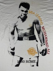 Vintage Muhammad Ali Mens Shirt Extra Large Single Stitch Legends Series USA
