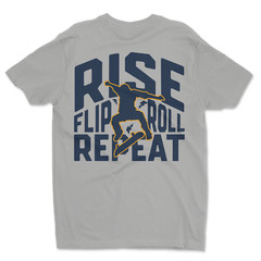 Custom T-Shirt Rise flip roll Dtf Print On Next Level T-Shirt unisex Soft Cotton