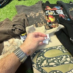 Vintage Y2K Emo 2000s shirt lot Cartoon 90s Retro T-shirt Bulk Mixed Lot Of 10