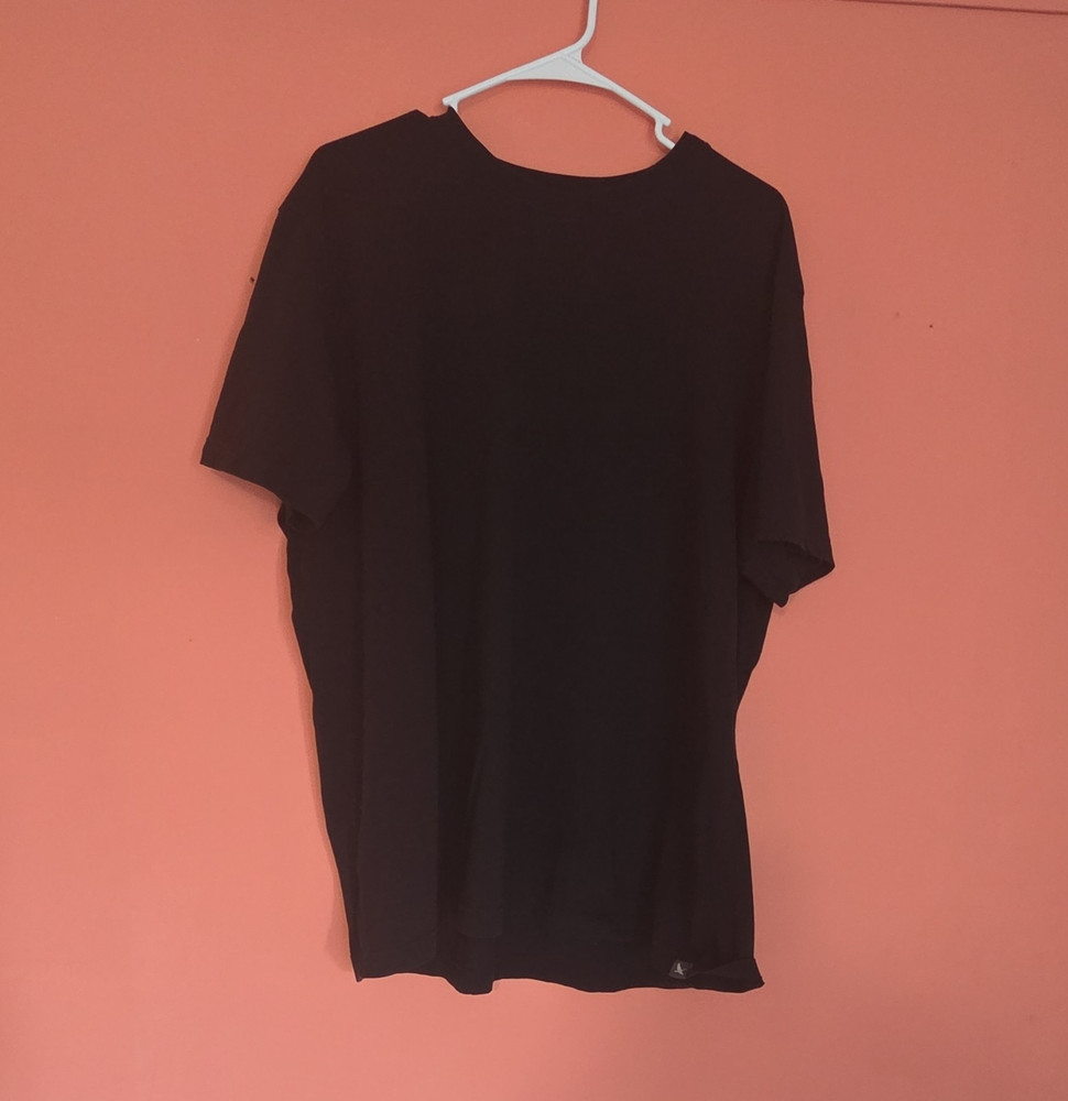 Eddie Bauer LegendWash Men’s Solid Crew Neck Short Sleeve Black T-Shirt XL