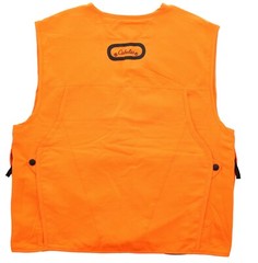 Cabela’s Men’s Hunting Vest Sportsman Outdoor Tactical Pack Gear Blaze Orange