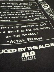 The Alchemist The Food Villain T-SHIRT Sz XL Action Bronson Big Body Meyhem