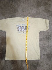 St. Kitts West Indies Embroidered T-Shirt Size Large Made in India