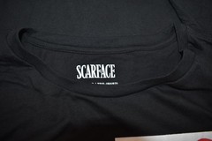 Scarface Mens Scarface Movie Poster Graphic Black Shirt NWT 2XL (50-52)