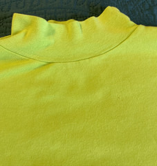 VINTAGE 90’S LIME GREEN SHIRT, HIGH NECK, SAN FRANCSICO CITY STREETS L