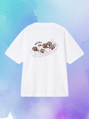 Limited GU OMIYAGE Tom & Jerry Takoyaki Tee – Osaka 15th Anniversary White