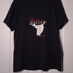 VINTAGE Alabama Ballet ’91-’92 USED Shirt (XL, Black, Single Stitch)