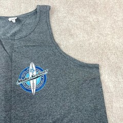Shaka Surfwear Hawaii Alstyle Apparel & Activewear Tank Top Mens XL Gray Cotton