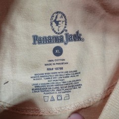 Panama Jack FShirt Mens XL Yellow Fishing Lures Bait Graphic Tee Crew Neck New