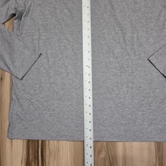 Public Rec Adapt LS Henley Mens Large Heather Gray Long Sleeve Performance Shirt