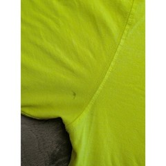 Carhartt Pocket T-Shirt Men’s Large Tall Hi Vis Yellow Loose Fit Workwear Tee