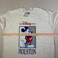 Vintage The Disney Store Sleep Shirt Houston Mickey One Size USA Made New Tags
