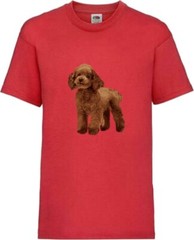 Cockapoo Dog Brown Pet Family Novelty T Shirt Various Colours And Sizes