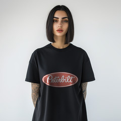 Peterbilt Logo T-Shirt – Classic Trucking Graphic Tee for Men & Women A233