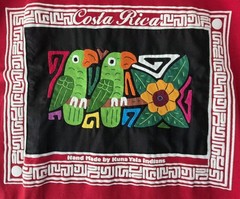 Pura Vida Costa Rica Bird Toucan Tropical Animal T Shirt Red Size Medium Unisex