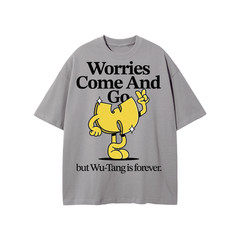 Wu Tang Clan T-Shirt Worries Come And Go Hip Hop Rap Tee GZA RZA ODB Unisex S-2X