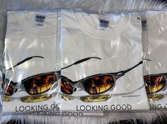 LOOKING GOOD BUDWEISER White T-Shirt For Men – Size X-Large
