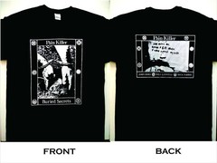 PAINKILLER BURIED SECRETS T SHIRT black new John Zorn Bill Laswell naked city