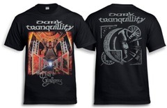DARK TRANQUILLITY -The Gallery Black T-Shirt in flames dissection