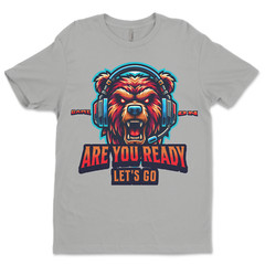 Custom T-Shirt, Are You Ready Dtf Print On Next Level T-Shirt unisex Soft Cotton