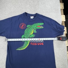 Vintage Louisiana Yard Dog Aligator T-shirt 90s Y2k XL