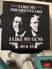 Large HackOPS (Grunt Style Fit) I Like My Presidents like I Like My Guns