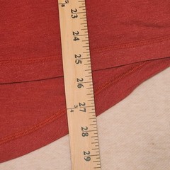 Ariat Rebar Long Sleeve Work Shirt Red, Flag Graphic on Back Mens Small *FLAW*