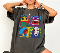 Porco Rosso Characters Shirt, Studio Ghibli Shirt