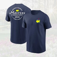 HOT – 2026 Masters Logo 2-sided T Shir Golf Club Tee Fan Gifts The Masters Golf