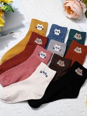 10 Pairs Socks Elastic Ankle Length Cotton Socks Aesthetic Socks Cute Socks L…