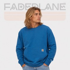 Carhartt Blue Force Sweatshirt W/ Front Pocket, Size Medium