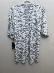 NEW Kenneth Cole Active T Shirt 2XL Beige Camo Crew Neck Tech SS Tee NWT $49