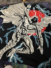 Chronic Images “Moon Knight” AOP Vintage Style Bootleg Tshirt Sz Medium Dbl Side