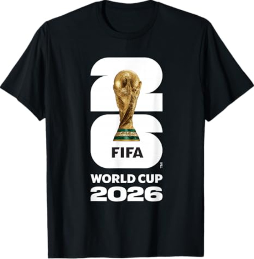 FIFA World Cup 26 Gold Trophy Tees T Shirts for Men and Women