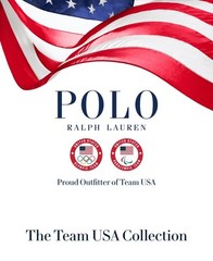 Polo Ralph Lauren T-Shirt Men’s Small Grey Heather Custom Slim Fit Team USA