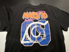 Naruto Black T shirt Young Adult-Small. NWT, Chest 34”