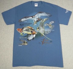 RAPTORS-BIRDS OF PREY–Hawk Falcon Osprey Kestrel Talons Hunter T shirt S-2X NEW