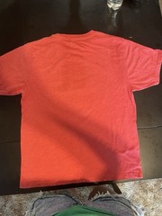 Home Free Arkansas 1836 Graphic Print Red Crew Neck Short Sleeve T-Shirt M