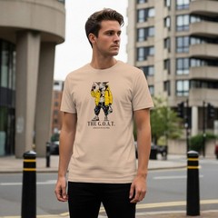 Urban Goat Yellow Puffer Jacket Men’s T-shirt