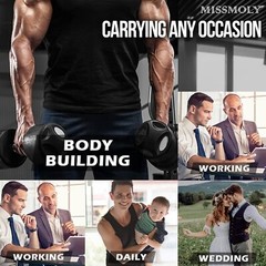 Male Gynecomastia Compress Tank Top Mens Slimming Body Shaper Vest Abs Shirt US